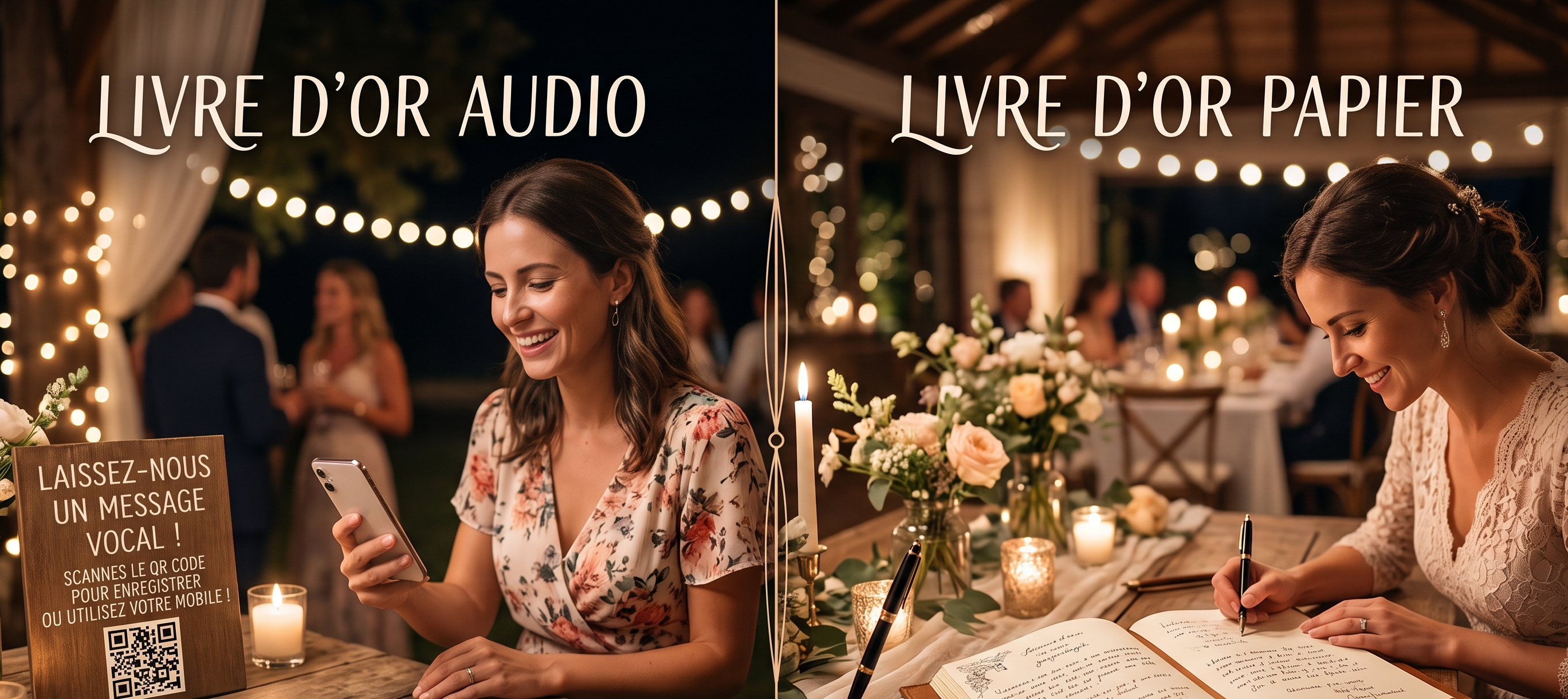 Livre d'or audio ou livre d'or papier : que choisir ?
